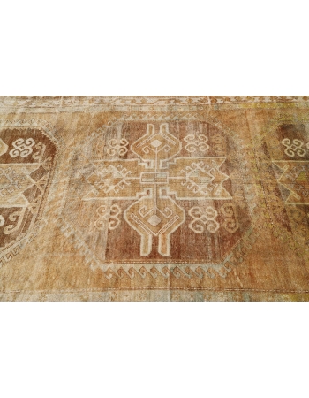 Vintage Turkish Decorative Wool Rug - 6`1