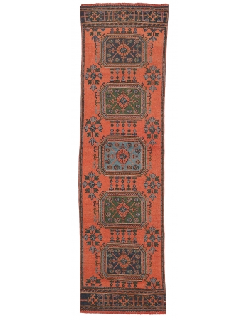 Decorative Vintage Turkish Oushak Rug - 2`8