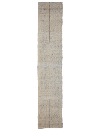 Gray Vintage Kilim Runner - 2`7