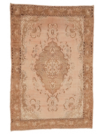 Large Vintage Washed Out Kars Rug - 8`0