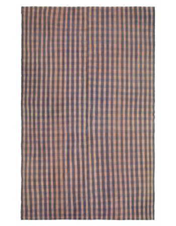 Decorative Vintage Turkish Kilim Rug - 5`7" x 8`11"