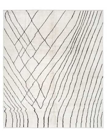 Modern Large Piled Turkish Hemp Rug - 8`10" x 10`2"