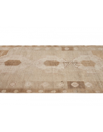 Vintage Washed Out Kars Wool Rug - 5`3