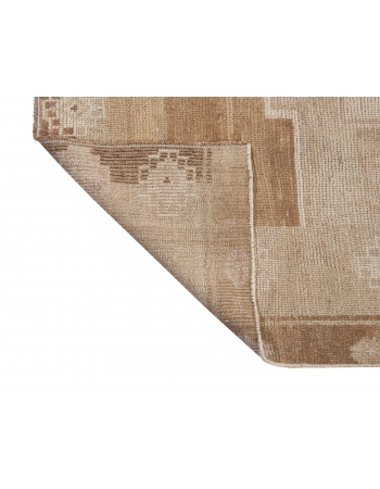 Vintage Washed Out Kars Wool Rug - 5`3