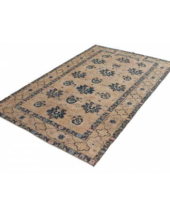 Antique Decorative Turkish Sivas Wool Rug - 5`5