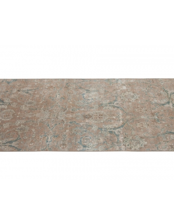 Decorative Wool Vintage Tabriz Runner Rug - 2`9