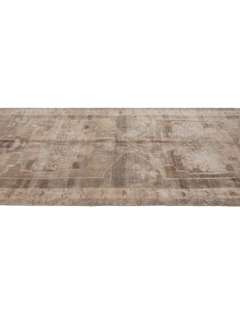 Vintage Washed Out Kars Wool Rug - 5`3