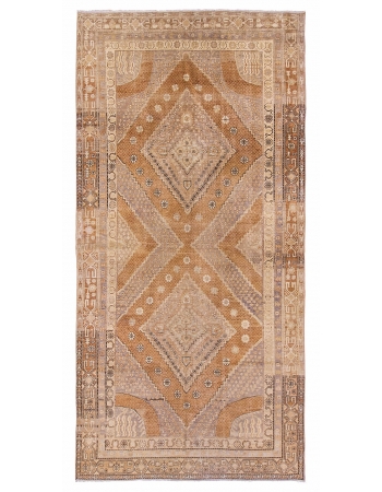 Antique Decorative Khotan Wool Rug - 6`4