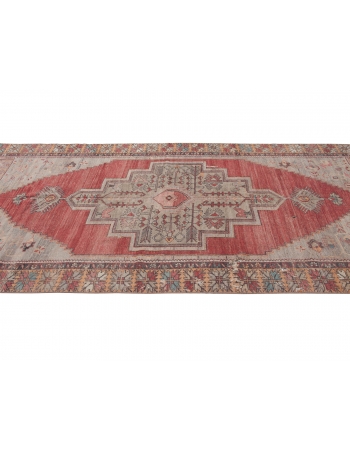 Vintage Turkish Anatolian Konya Rug - 5`5