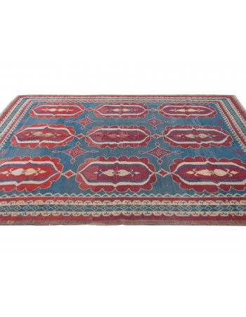 Decorative Unique Vintage Samarkand Rug - 7`10