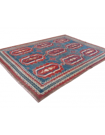 Decorative Unique Vintage Samarkand Rug - 7`10