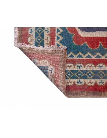 Decorative Unique Vintage Samarkand Rug - 7`10