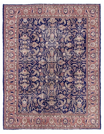 Large Vintage Unique Oushak Rug - 9`10" x 12`8"