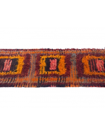 Vintage Decorative Turkish Tulu Rug - 3`6