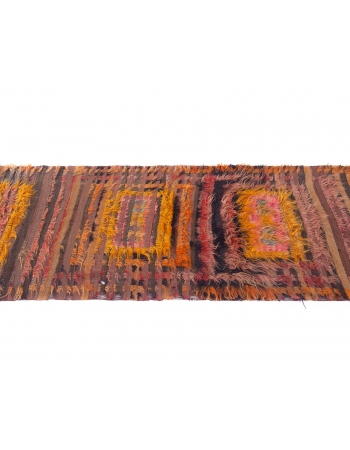 Vintage Decorative Turkish Tulu Rug - 3`3