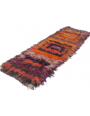 Decoreative Vintage Turkish Tulu Rug - 3`3