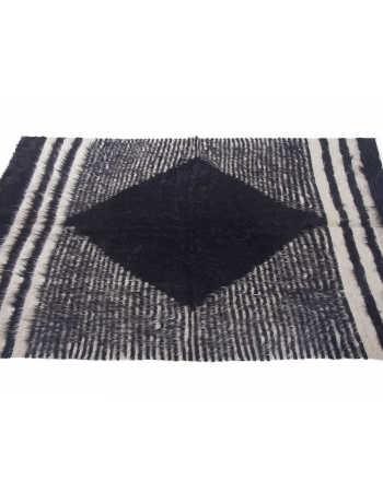 Decorative Vintage Blanket Kilim Rug - 4`2