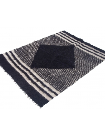 Decorative Vintage Blanket Kilim Rug - 4`2