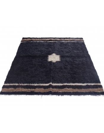 Decorative Vintage Blanket Kilim Rug - 4`4