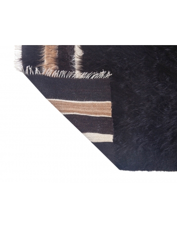 Decorative Vintage Blanket Kilim Rug - 4`4