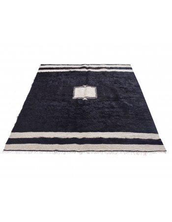 Vintage Decorative Turkish Blanket Kilim Rug - 4`6