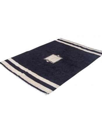 Vintage Decorative Turkish Blanket Kilim Rug - 4`6