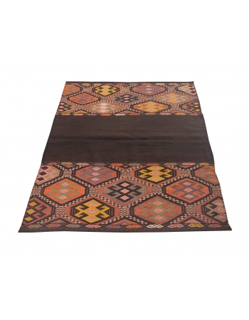 Decorative Vintage Small Kilim Rug - 3`9