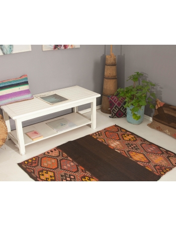 Decorative Vintage Small Kilim Rug - 3`9