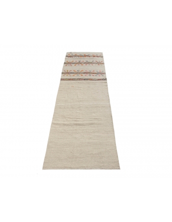 Small Vintage Kilim Runner Rug - 2`0