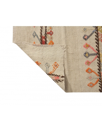 Small Vintage Kilim Runner Rug - 2`0