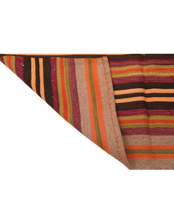 Decorative Vintage Striped Kilim Rug - 5`1