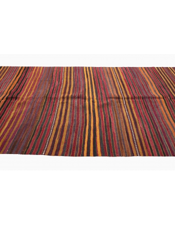 Vintage Striped Area Kilim Rug - 5`3