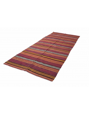 Striped Colorful Vintage Kilim Rug - 5`3