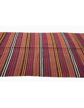 Striped Colorful Vintage Kilim Rug - 5`3