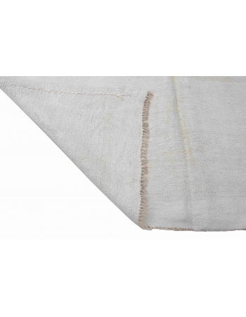 Vintage Turkish Hemp Kilim Rug - 5`5