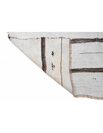Vintage Decorative Hemp Kilim Rug - 6`2
