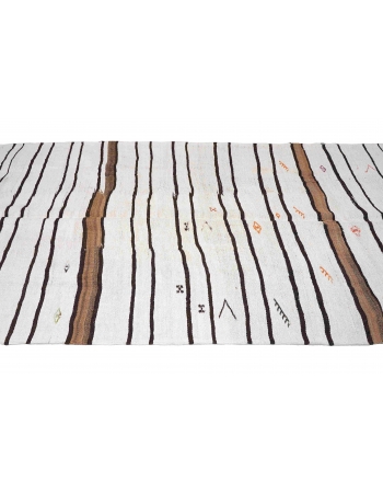 Vintage Hemp Decorative Kilim Rug - 5`3