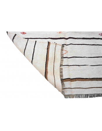 Vintage Hemp Decorative Kilim Rug - 5`3