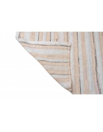 Decorative Vintage Turkish Hemp Rug - 4`9