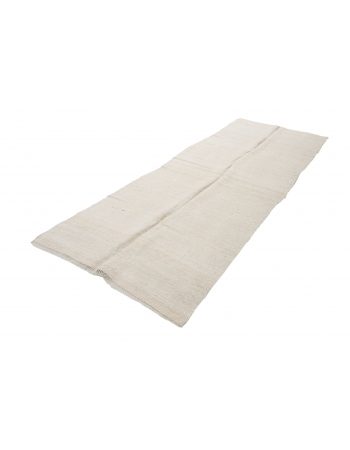 Vintage Turkish Hemp Kilim Rug - 4`4