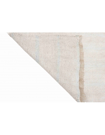 Decorative Vintage Turkish Hemp Kilim Rug - 6`1