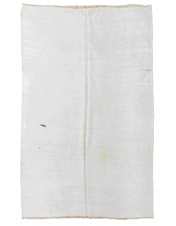 Vintage Hemp Modern Kilim Rug - 6`0" x 9`2"