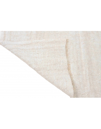 Vintage Decorative Turkish Hemp Kilim Rug - 4`7" x 8`0"
