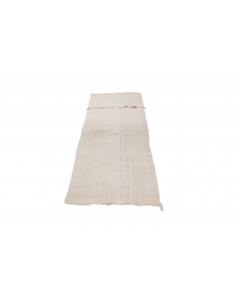Decorative Vintage Hemp Kilim Rug - 2`2