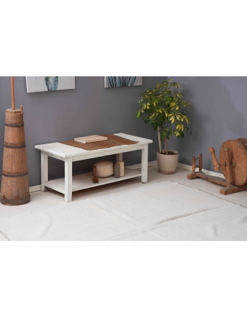 Vintage Modern Hemp Kilim Rug - 6`4