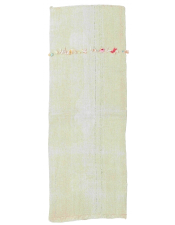 Decorative Vintage Hemp Kilim Rug - 2`2" x 6`6"