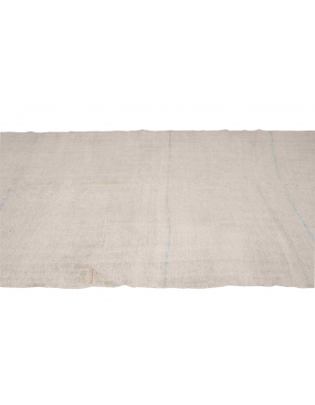 Vintage Modern Hemp Kilim Rug - 5`0″ x 10`8″