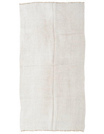 Modern Vintage Hemp Kilim Rug - 4`10″ x 9`0″