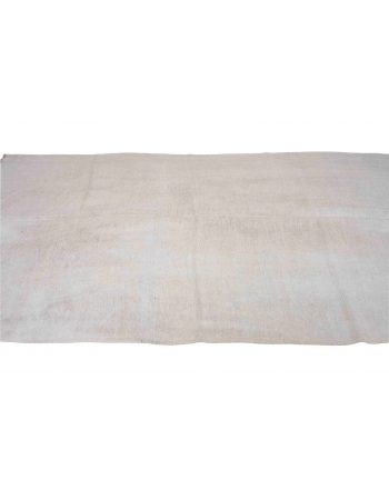 Modern Vintage Hemp Kilim Rug - 4`10″ x 9`0″