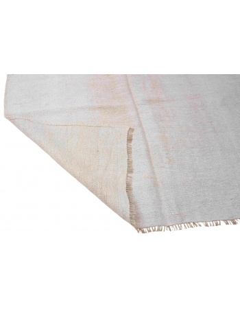 Modern Vintage Hemp Kilim Rug - 4`10″ x 9`0″